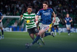 读秒绝杀！阿森纳1-0客胜葡体 哈弗茨替补建功终结对手主场神话